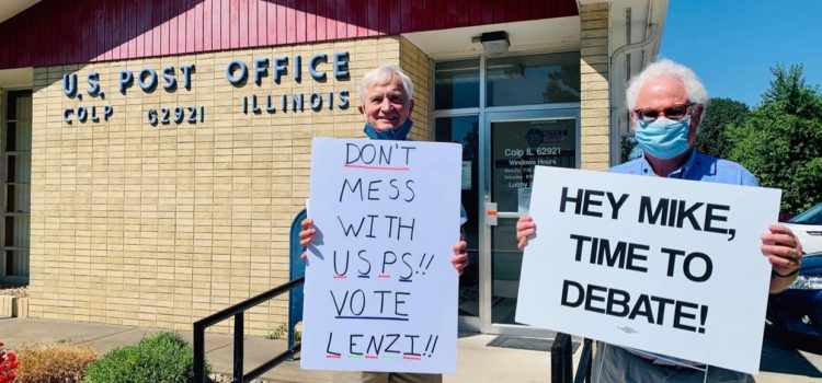 Lenzi Calls on Bost to vote for Emergency Postal Service Legislation